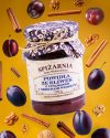 powidła ze śliwek z cynamonem i orzechami włoskimi, powidła śliwkowe z cynamonem powidła ze śliwek z cynamonem i orzechami włoskimi
